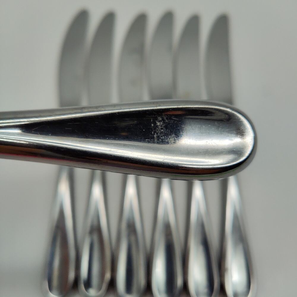 7X BK Cambridge Country Buffet Stainless Steel Dinner Butter Knives
